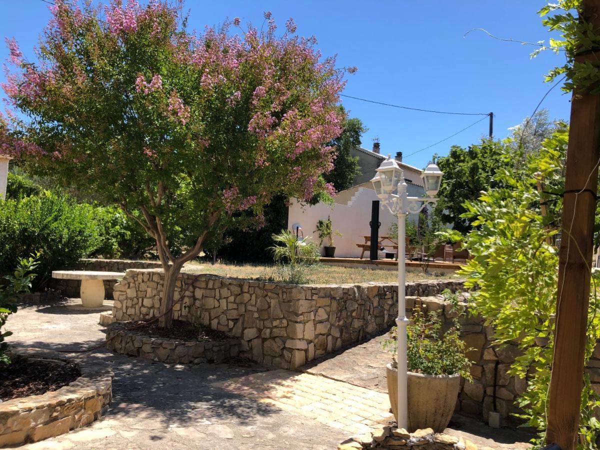 Gite Climatise Avec Piscine Sur Les Hauteurs De Bollène Buitenkant foto
